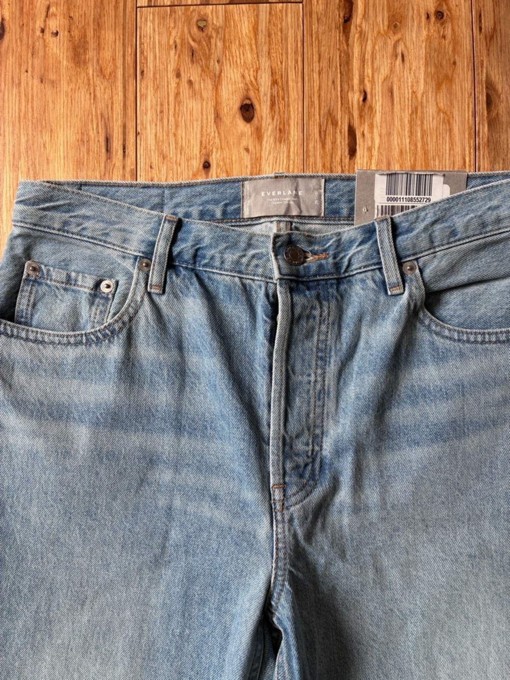 NWT Everlane The 90's Cheeky Jean Light Wash High-Rise Women 29 Ankle - Picture 6 of 9